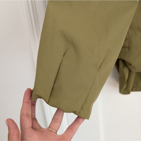 LIE Life Integrity Earth Warm Green Jersey Lined Hooded Jacket, size XL - Picture 3 of 6